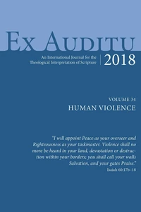 Cover of Ex Auditu - Volume 34