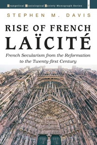 Cover of Rise of French Laïcité