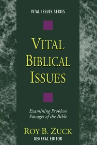 Cover of Vital Biblical Issues