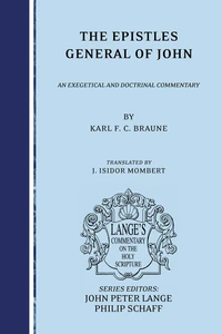 Cover of The Epistles General of John