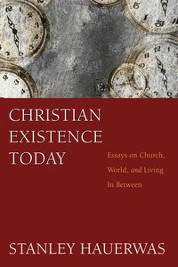 Cover of Christian Existence Today