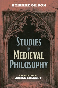 Cover of Studies in Medieval Philosophy