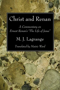 Cover of Christ and Renan