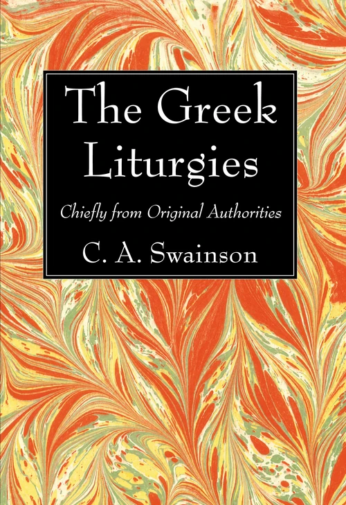 Cover of The Greek Liturgies