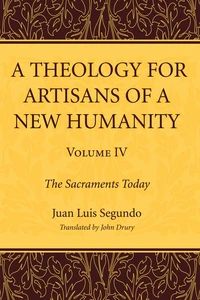 Cover of A Theology for Artisans of a New Humanity, Volume 4