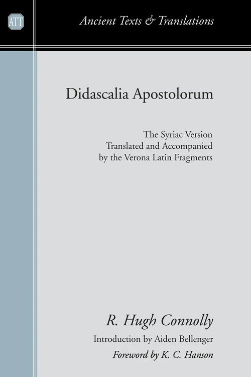 Cover of Didascalia Apostolorum