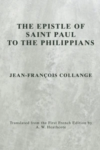 Cover of The Epistle of Saint Paul to the Philippians