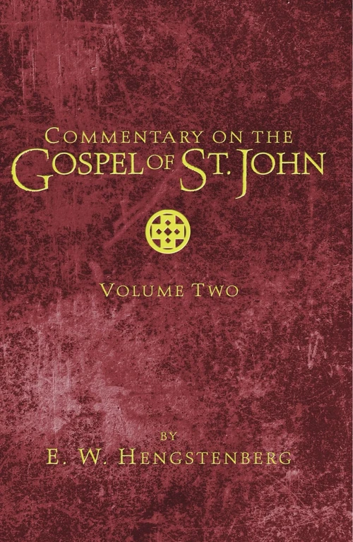 Cover of Commentary on the Gospel of St. John