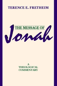 Cover of The Message of Jonah