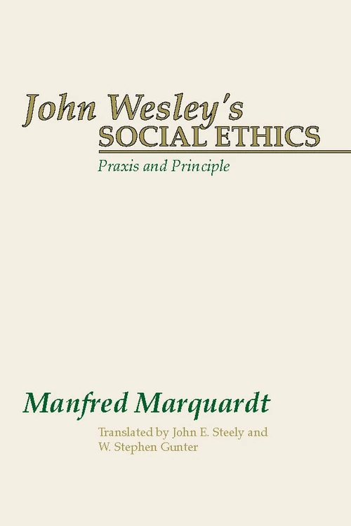 Cover of John Wesley's Social Ethics