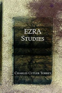 Cover of Ezra Studies
