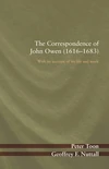 Cover of The Correspondence of John Owen (1616–1683)