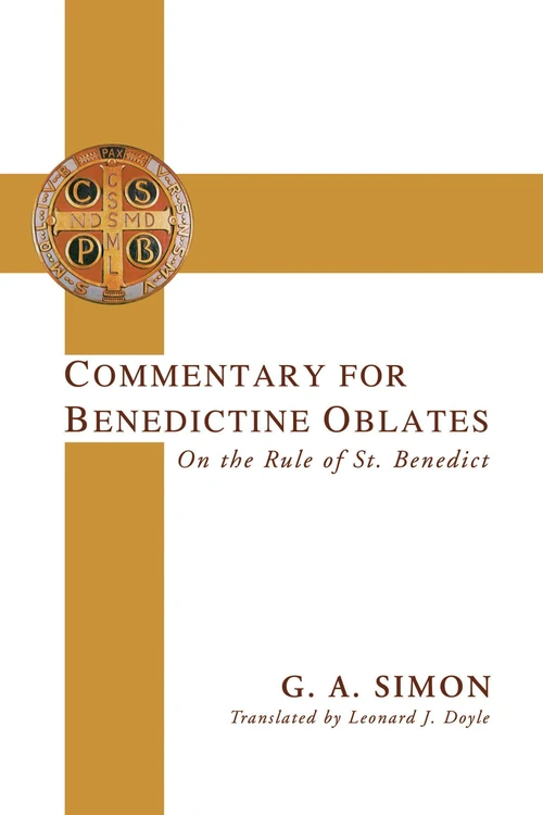 Cover of Commentary for Benedictine Oblates
