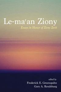 Cover of Le-maʿan Ziony