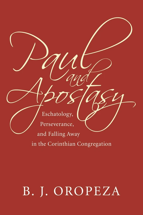 Cover of Paul and Apostasy