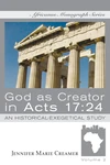 Cover of God as Creator in Acts 17:24