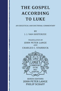Cover of The Gospel according to Luke