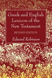 Cover of Greek and English Lexicon of the New Testament, Revised Edition