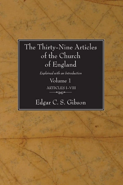 Cover of The Thirty-Nine Articles of the Church of England, 2 Volumes