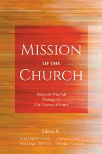 Cover of Mission of the Church