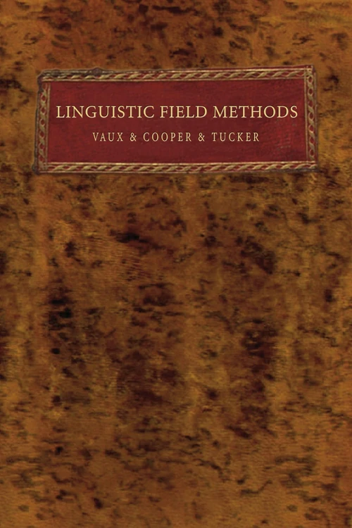 Cover of Linguistic Field Methods
