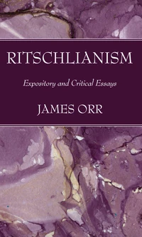 Cover of Ritschlianism