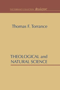 Cover of Theological and Natural Science
