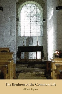 Cover of The Brethren of the Common Life