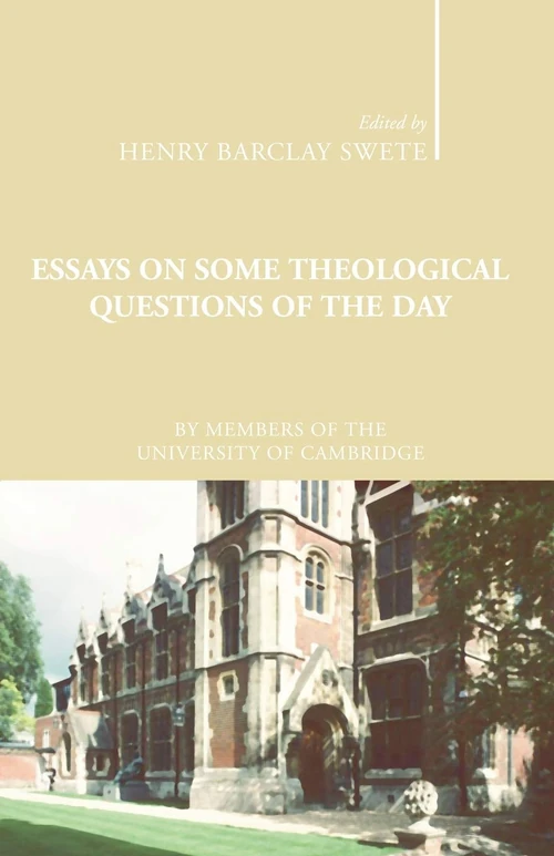 Cover of Essays on Some Theological Questions of the Day