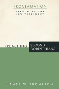 Cover of Preaching Second Corinthians
