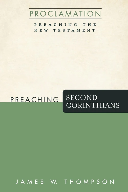 Cover of Preaching Second Corinthians
