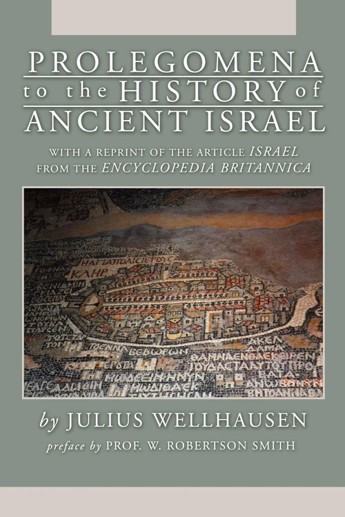 Cover of Prolegomena to the History of Ancient Israel