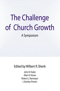 Cover of The Challenge of Church Growth