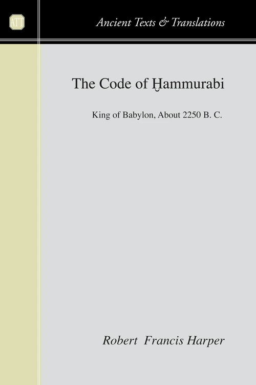 Cover of The Code of Hammurabi