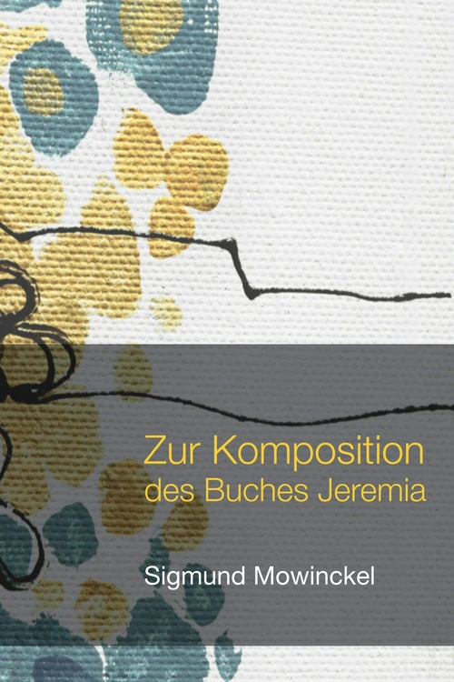 Cover of Zur Komposition des Buches Jeremia