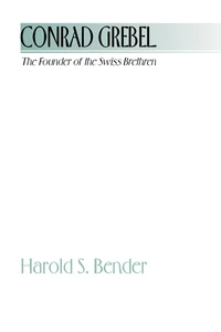 Cover of Conrad Grebel