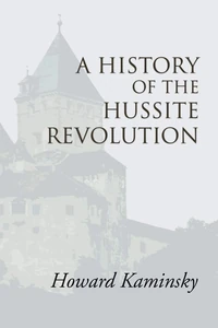 Cover of A History of the Hussite Revolution