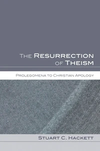 Cover of The Resurrection of Theism
