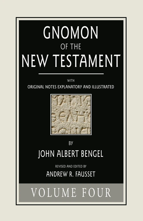 Cover of Gnomon of the New Testament, Volume 4