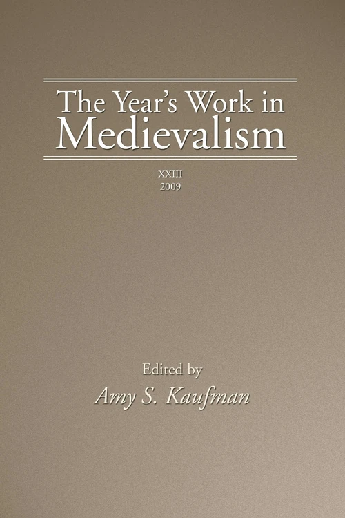 Cover of The Year's Work in Medievalism, 2009