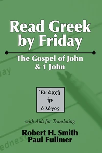 Cover of Read Greek by Friday: The Gospel of John and 1 John