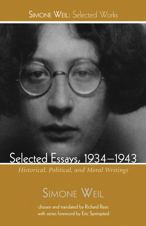 Cover of Selected Essays, 1934–1943