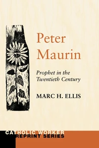 Cover of Peter Maurin