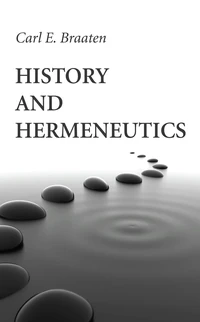 Cover of History and Hermeneutics