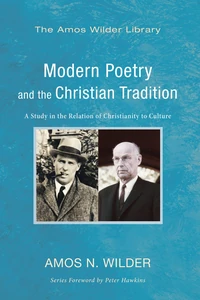 Cover of Modern Poetry and the Christian Tradition