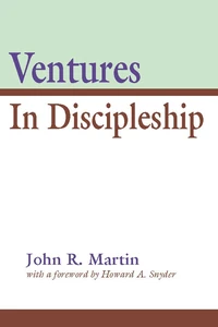 Cover of Ventures in Discipleship
