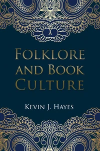 Cover of Folklore and Book Culture