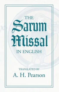 Cover of The Sarum Missal in English
