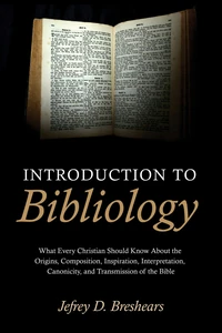 Cover of Introduction To Bibliology