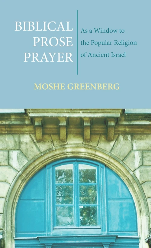 Cover of Biblical Prose Prayer